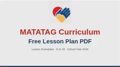 MATATAG Curriculum Lesson Plan PDF Download