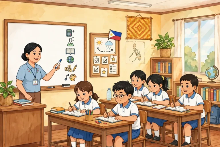 how many subjects in grade 5 philippines