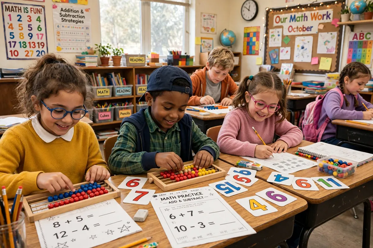 NMP math practice activities for elementary learners
