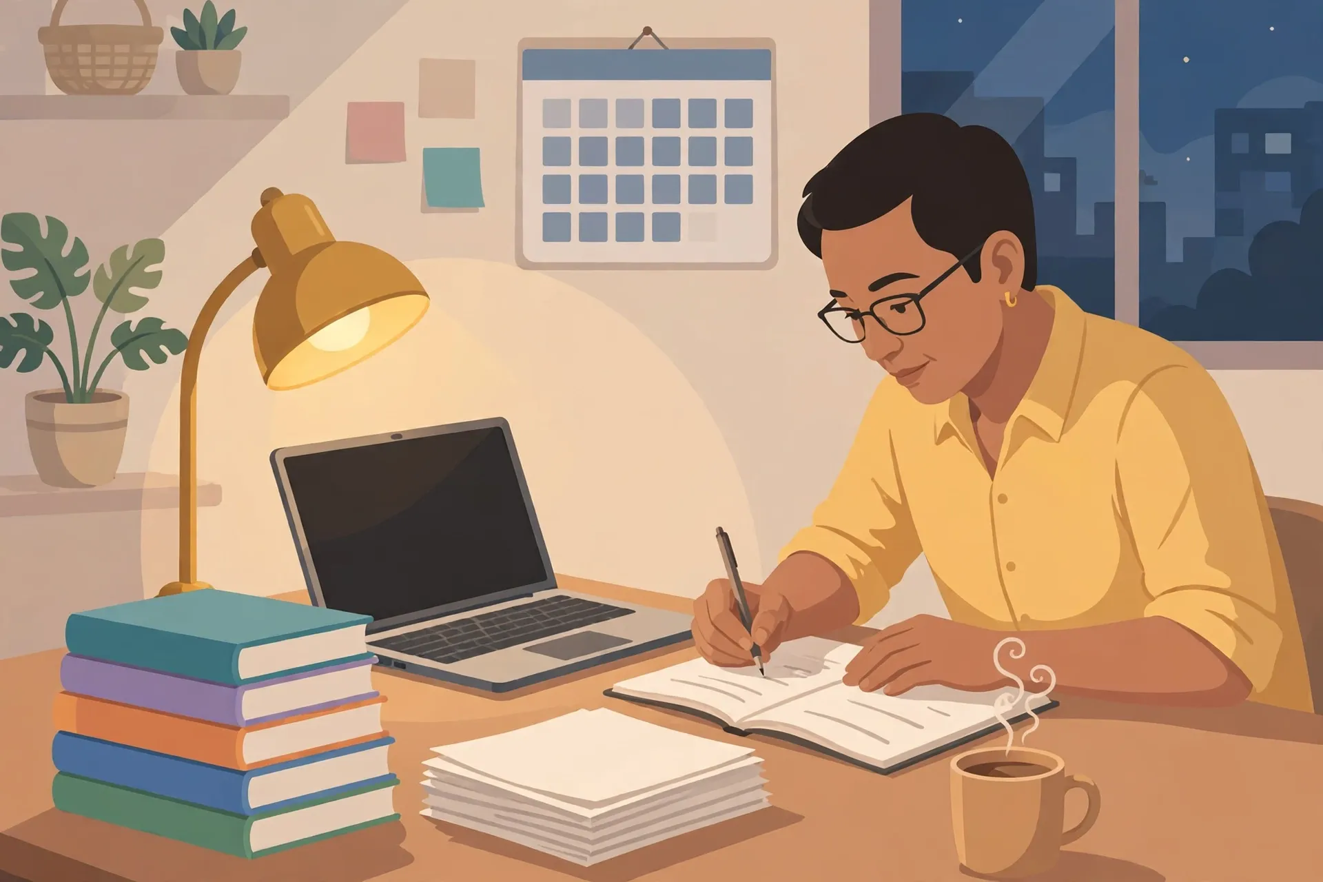Teacher preparing lesson plans for all subjects in Grade 7 in the MATATAG curriculum