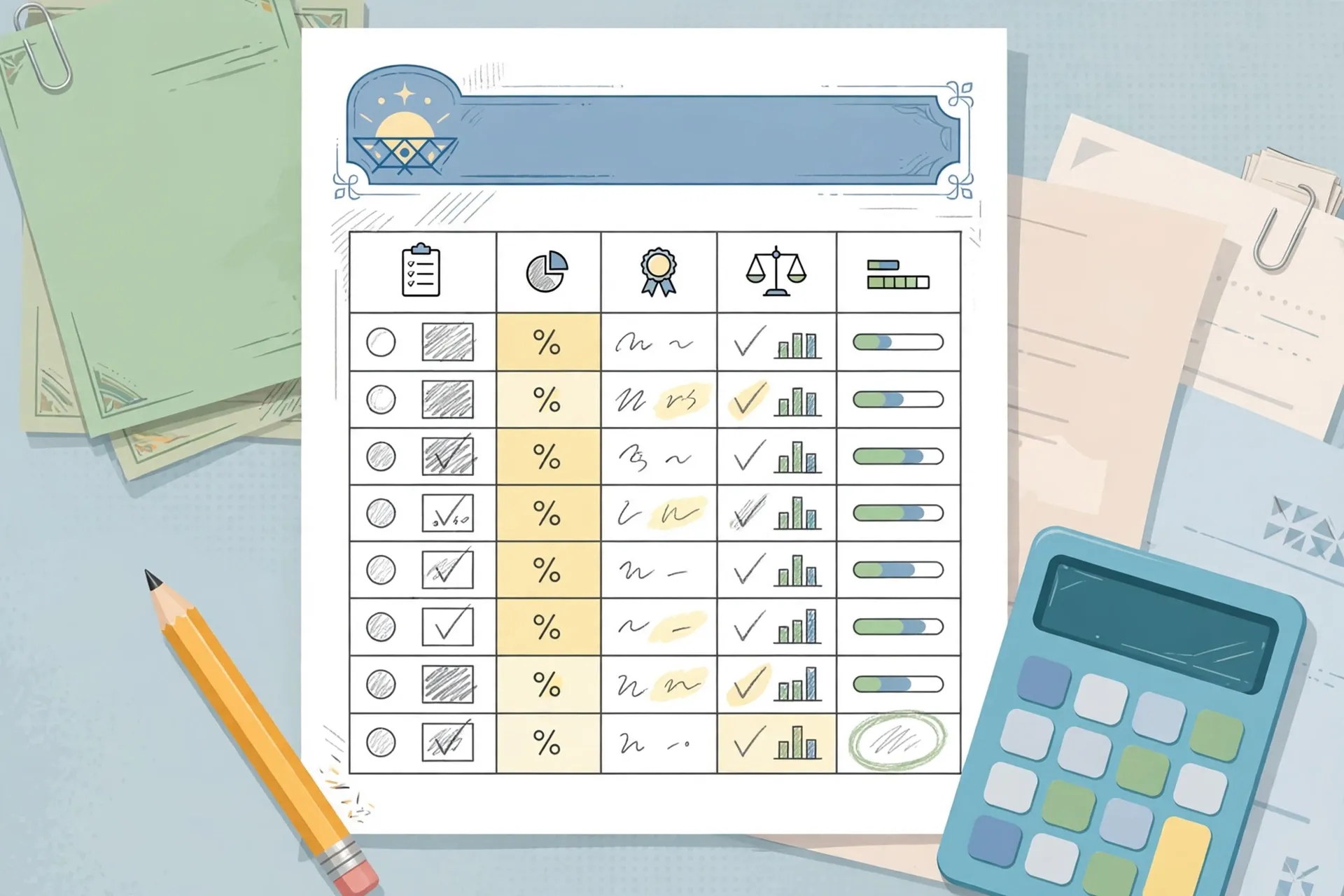 Worked example of weighted score computation under the MATATAG grading system